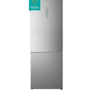 Hisense RB645N4BIE 60/40 70.4cm Wide Frost-Free Fridge Freezer - Stainless Steel